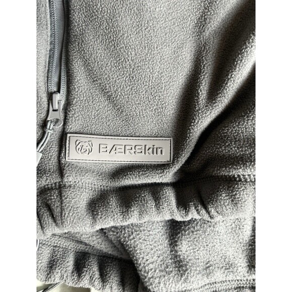 Baerskin Tactical Hoodie Mens 2XL Gray Fleece Full Zip Utility Jacket Outdoor - Picture 4 of 8